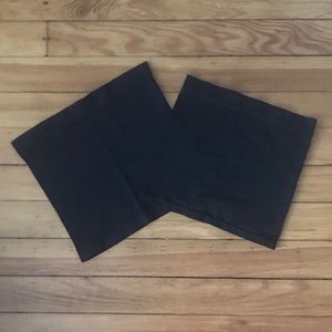 Two maternity pants extenders